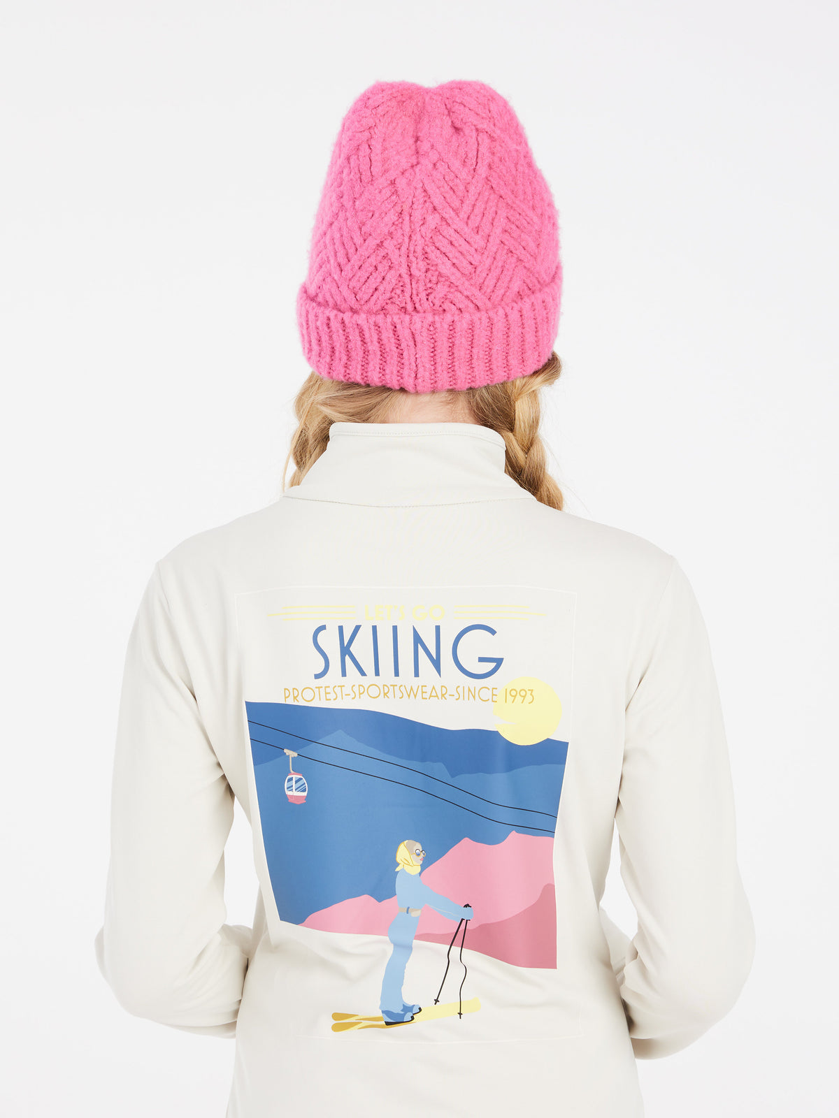 PROTEST PRTDESRA JR 1/4 zip activ | Kitoffwhite