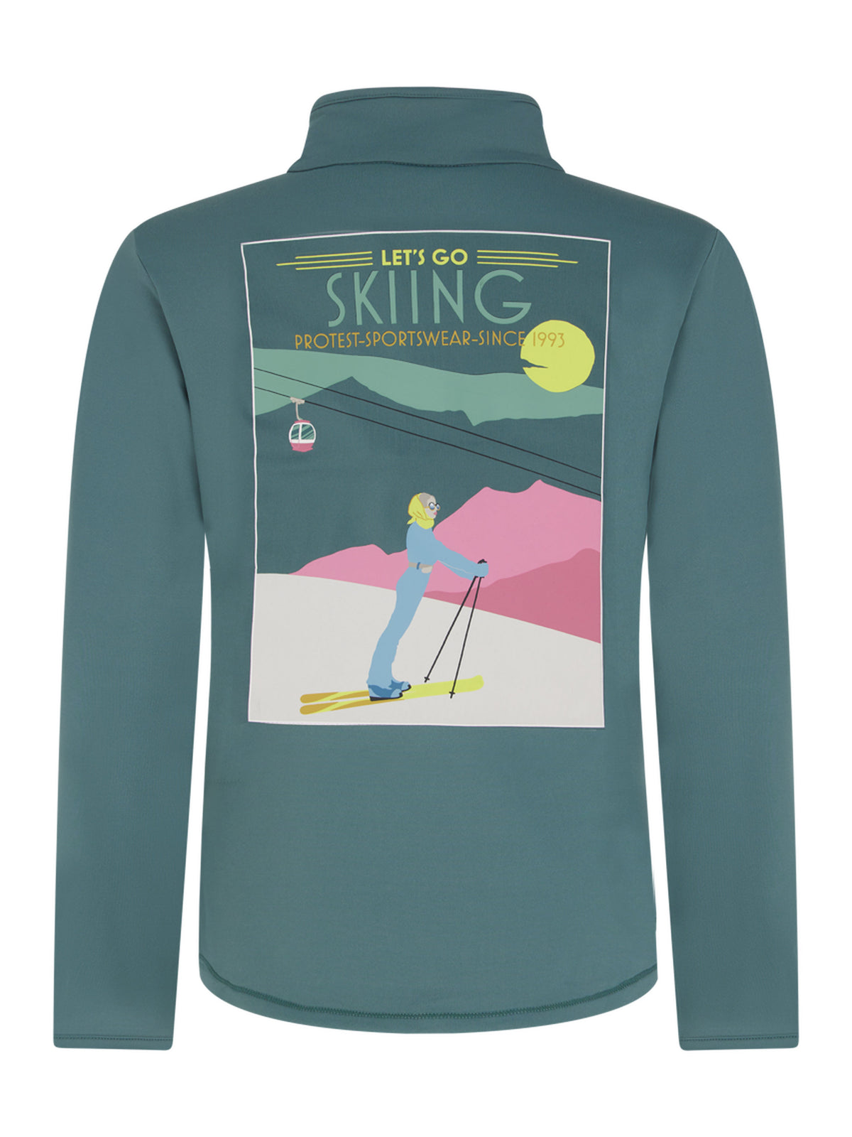 PROTEST PRTDESRA JR 1/4 zip activ | Evergreen