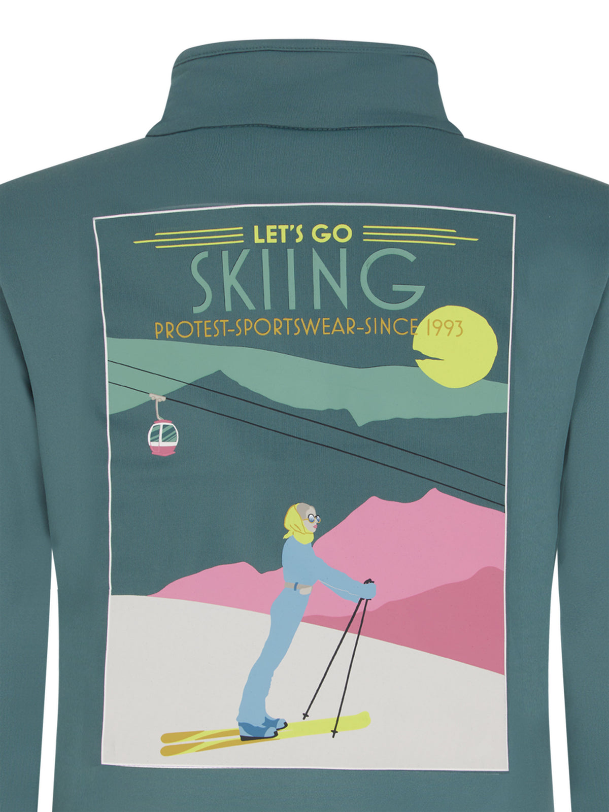PROTEST PRTDESRA JR 1/4 zip activ | Evergreen