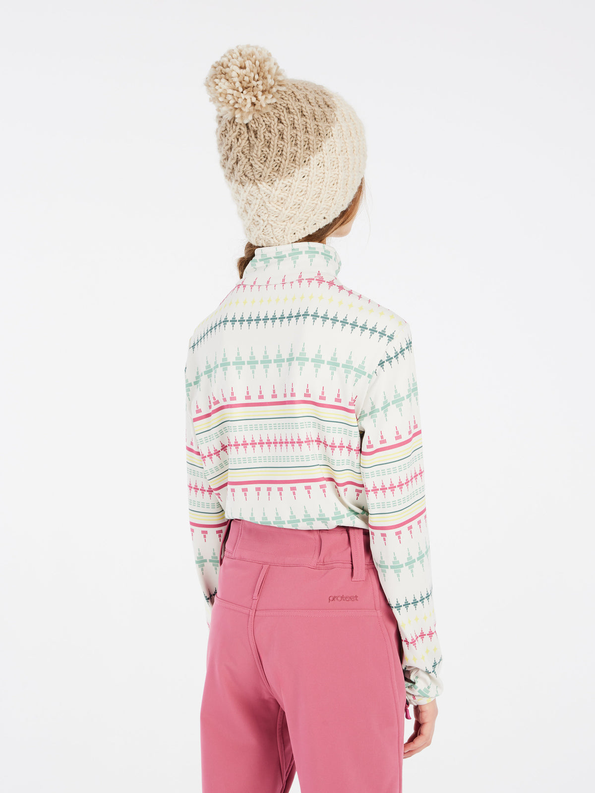 PROTEST PRTZOAK JR 1/4 zip active | Kitoffwhite