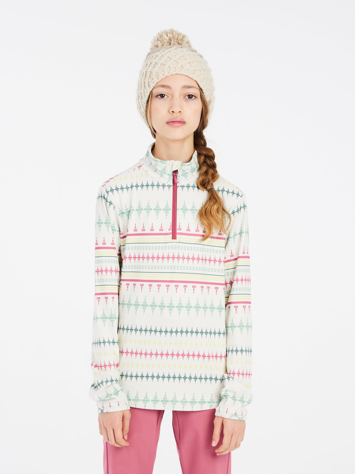 PROTEST PRTZOAK JR 1/4 zip active | Kitoffwhite