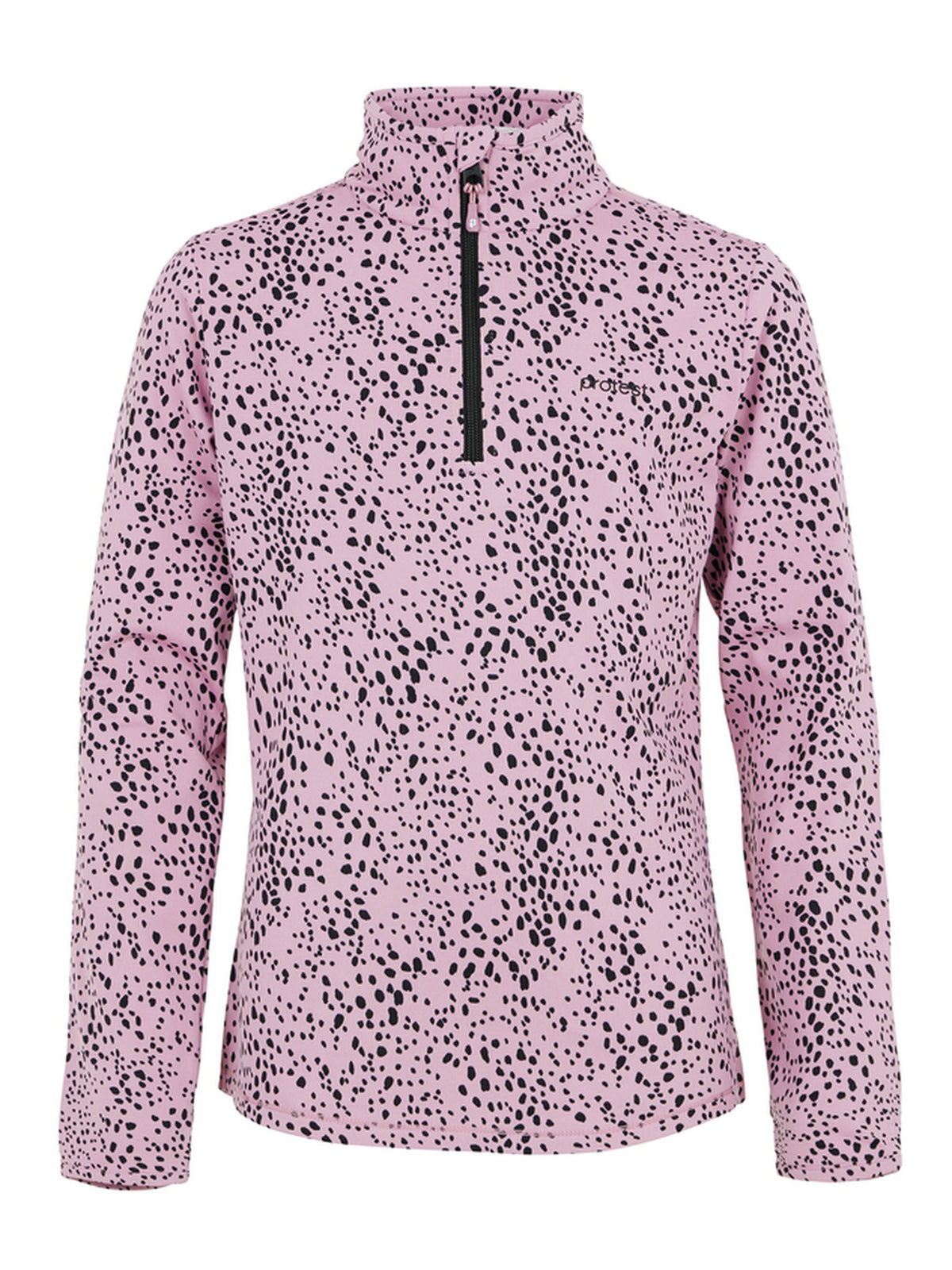 PROTEST PRTVESH JR 1/4 zip top | Cameo Pink