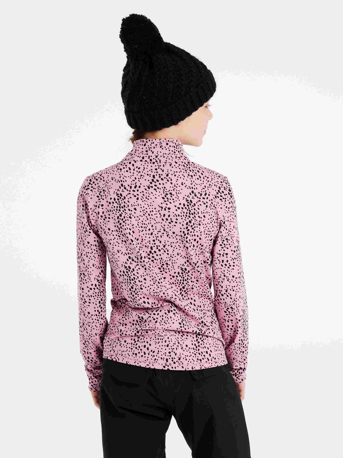 PROTEST PRTVESH JR 1/4 zip top | Cameo Pink