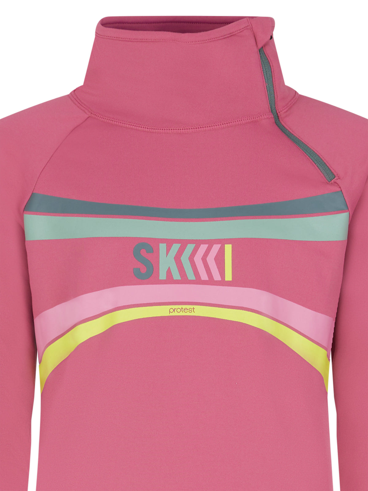 PROTEST PRTTUTTI JR 1/4 zip activ | Rose Dust