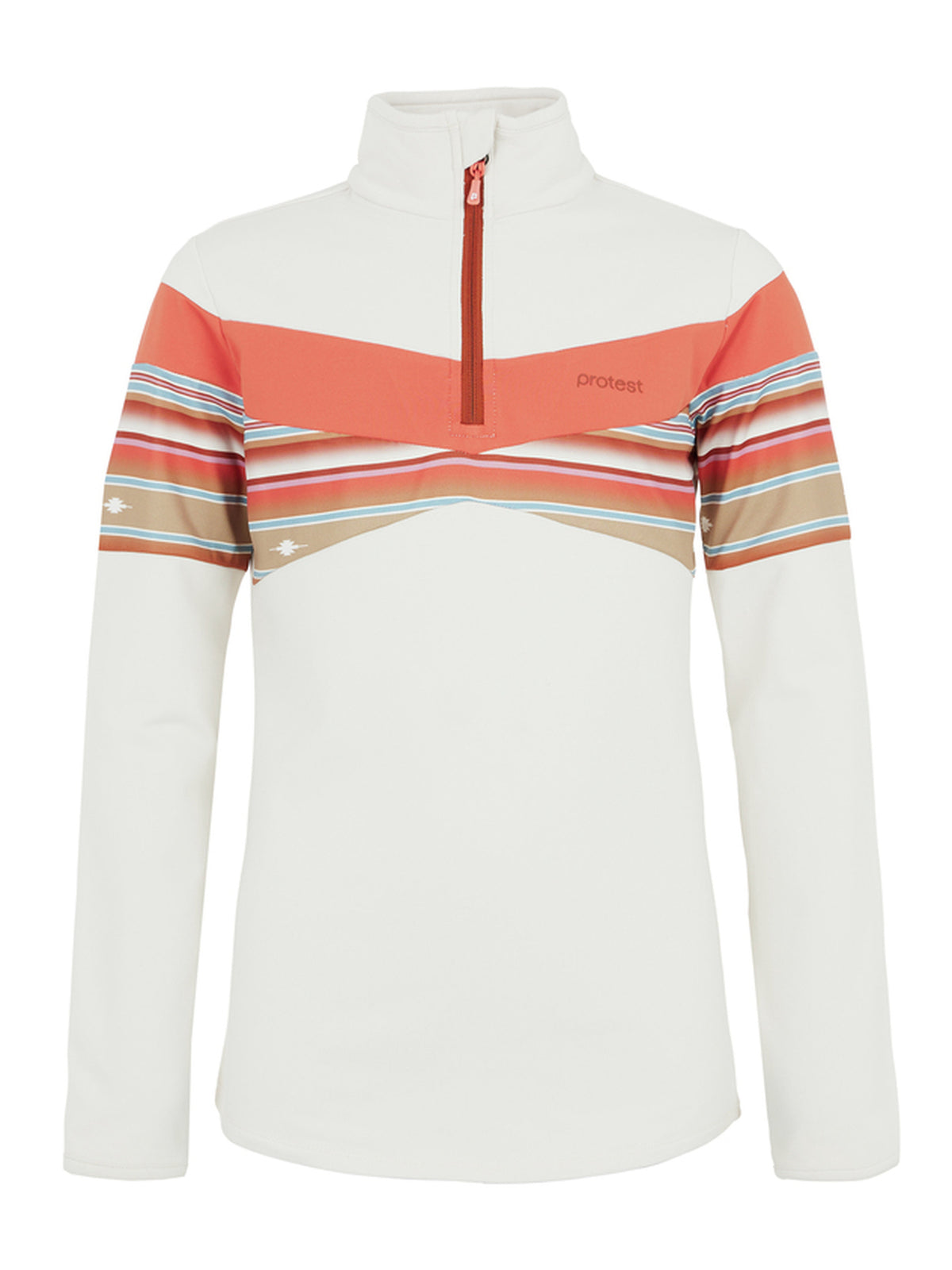 PROTEST PRTCEDARK JR 1/4 zip top | Kitoffwhite