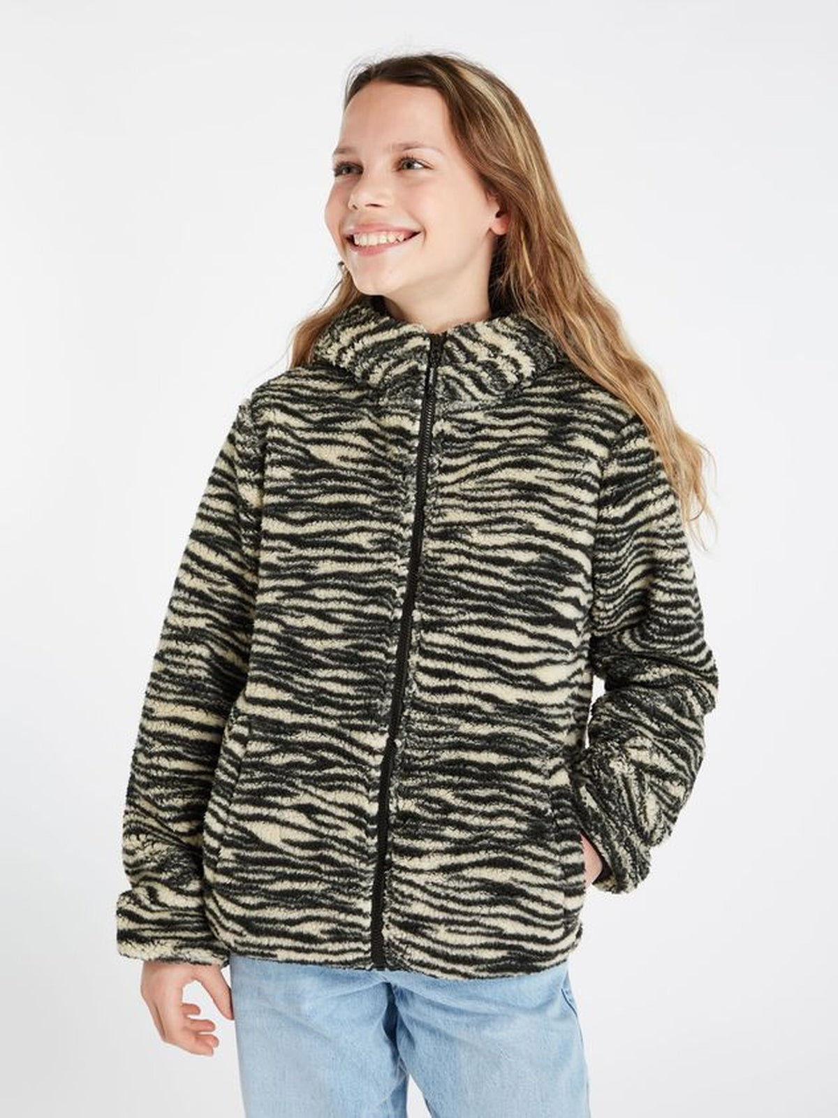 PROTEST PRTHOSTAR JR full zip top | True Black