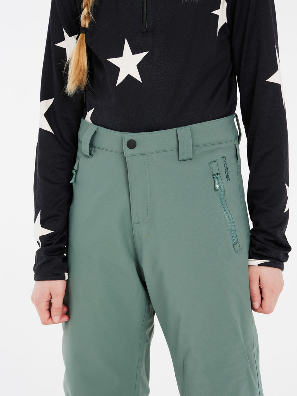 PROTEST PRTSTERIO JR Ski & Snowboard trousers | Evergreen