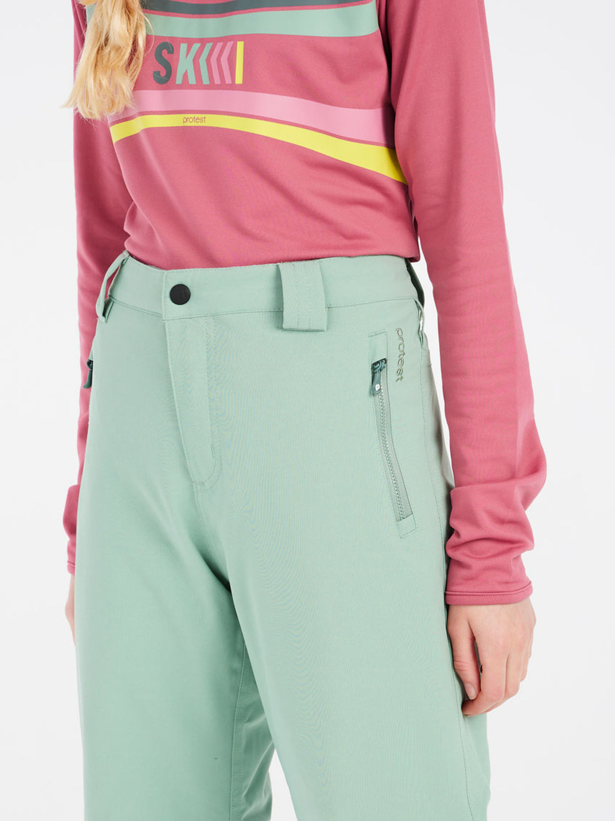 PROTEST PRTSTERIO JR Ski & Snowboard trousers | Green Baygreen