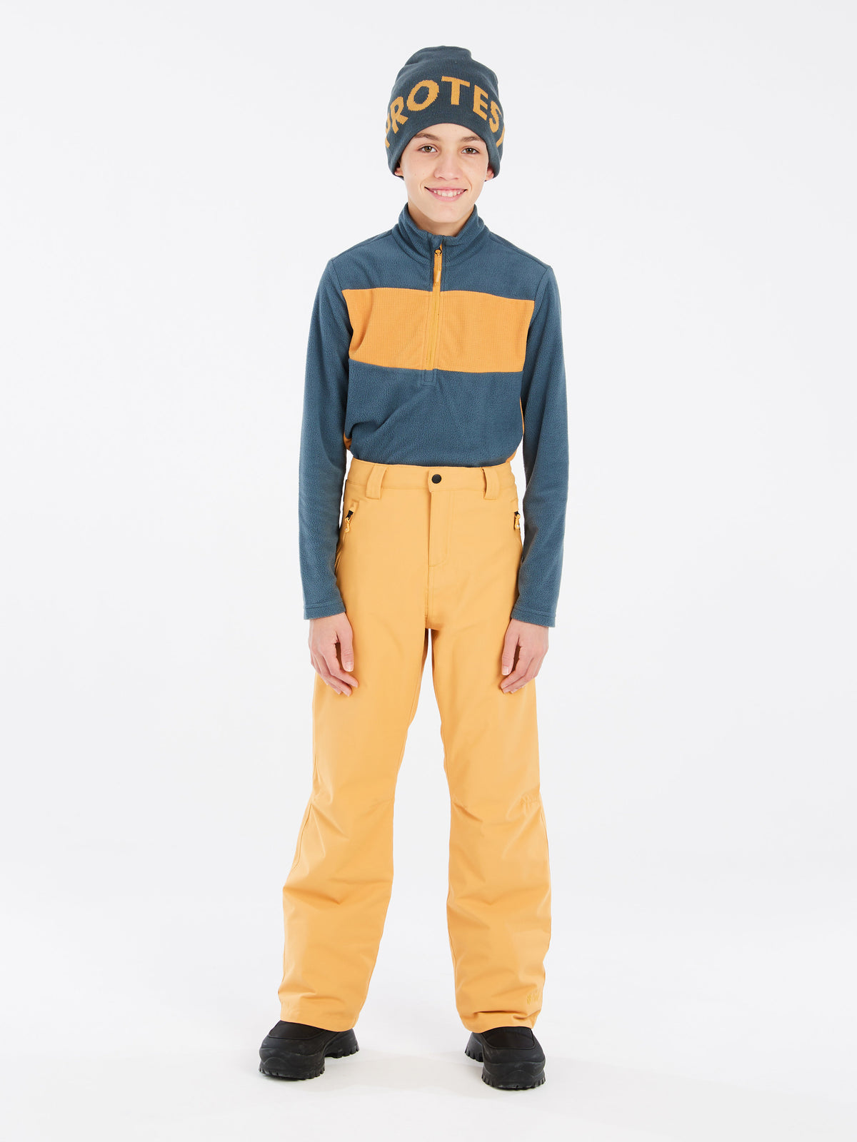 PROTEST PRTSTERIO JR Ski & Snowboard trousers | Cab Yellow