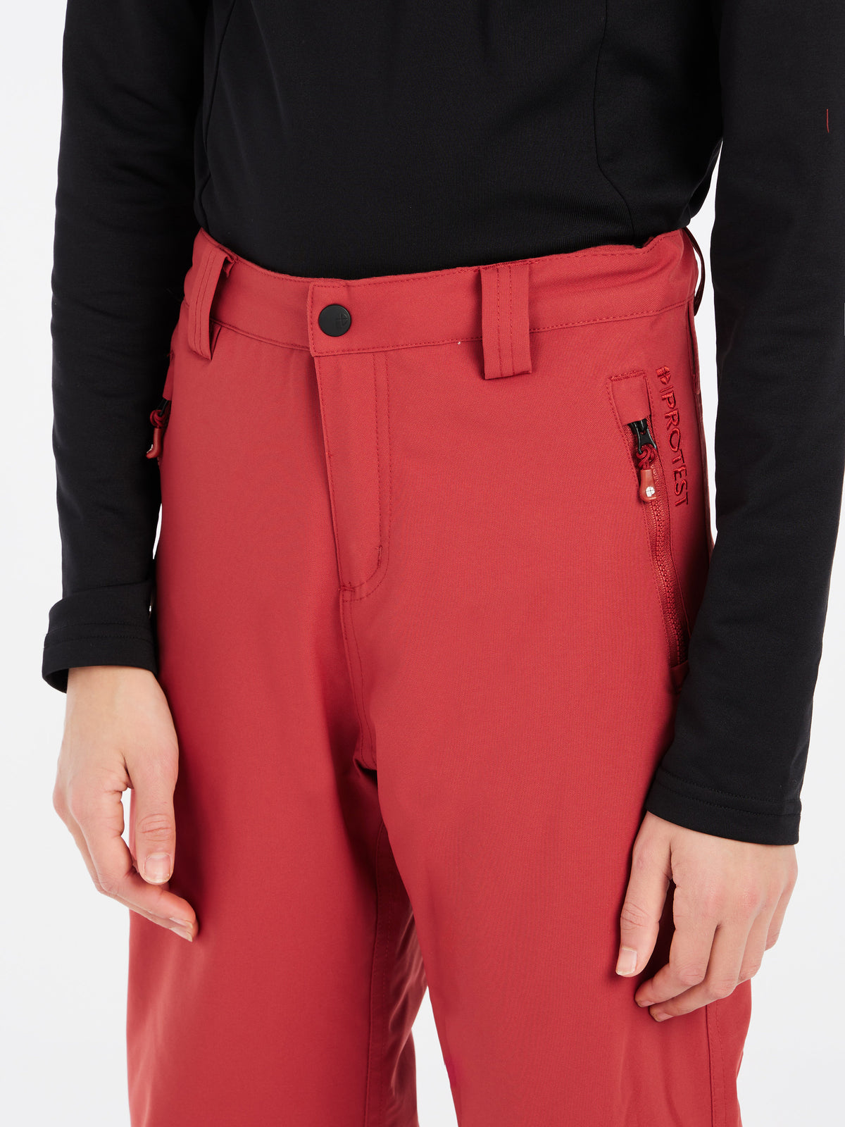 PROTEST PRTSTERIO JR Ski & Snowboard trousers | Barn Red
