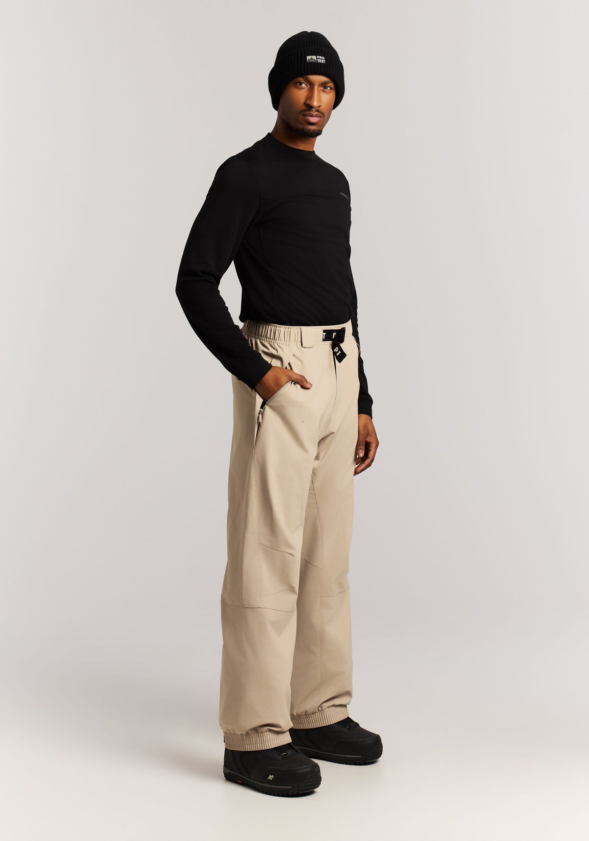 PROTEST PRTLuton Snowpants | BambooBeige