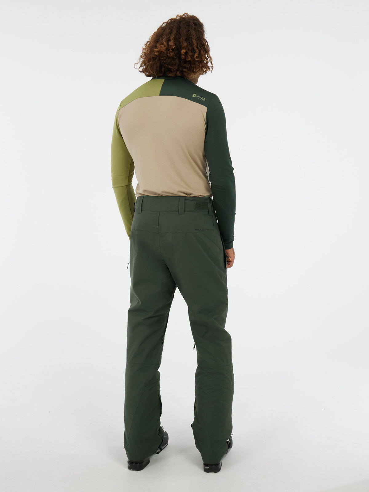 PROTEST PRTKvitis Ski & Snowboard trousers | Kale green