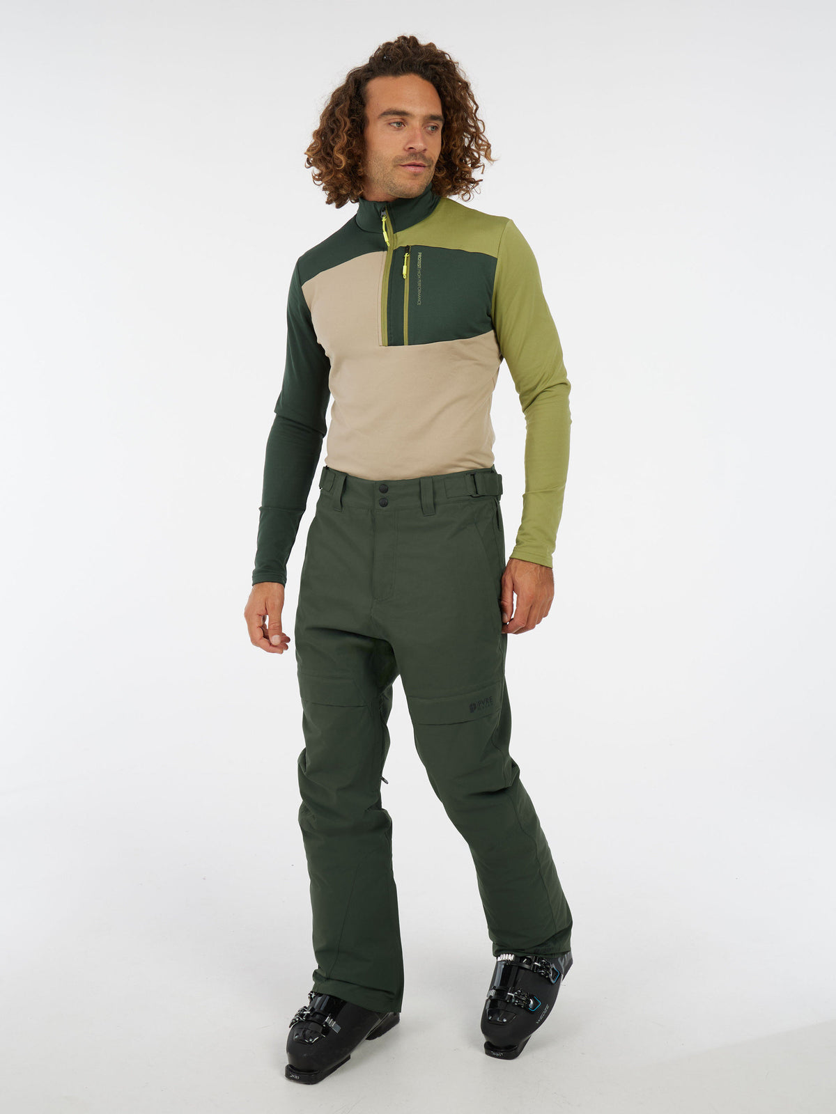 PROTEST PRTKvitis Ski & Snowboard trousers | Kale green