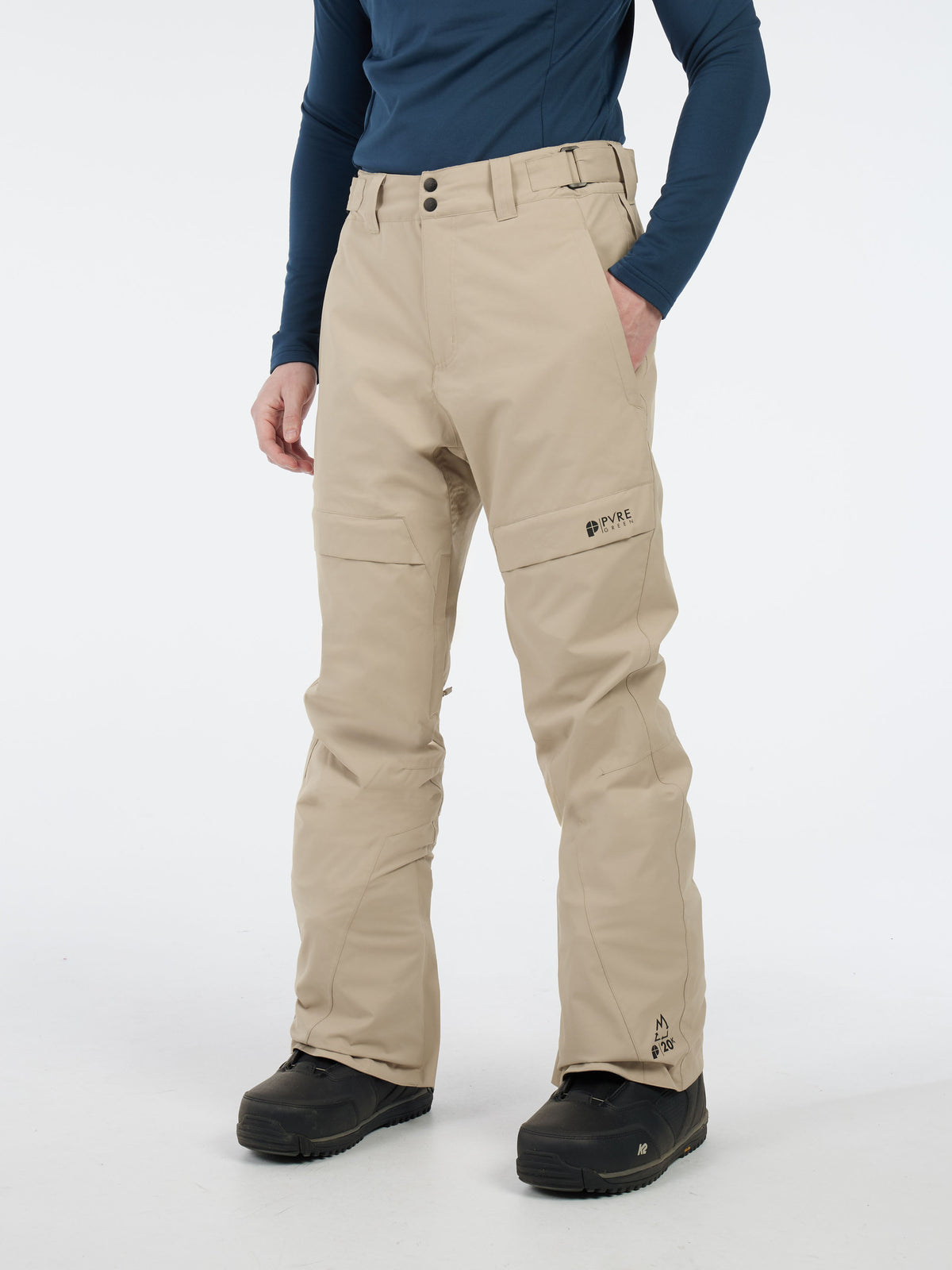 PROTEST PRTKvitis Snowpants | BambooBeige