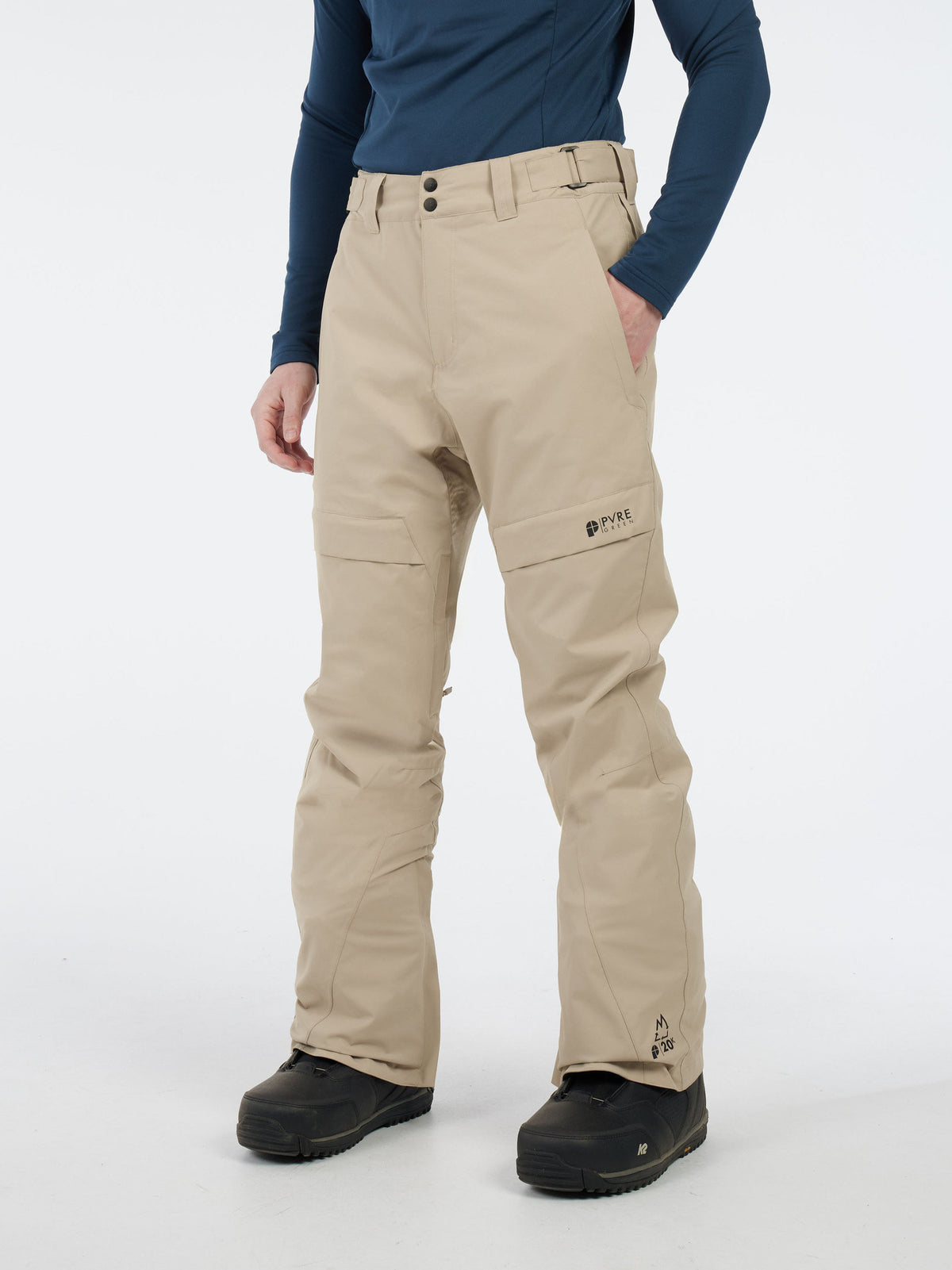 PROTEST PRTKvitis Ski & Snowboard trousers | BambooBeige
