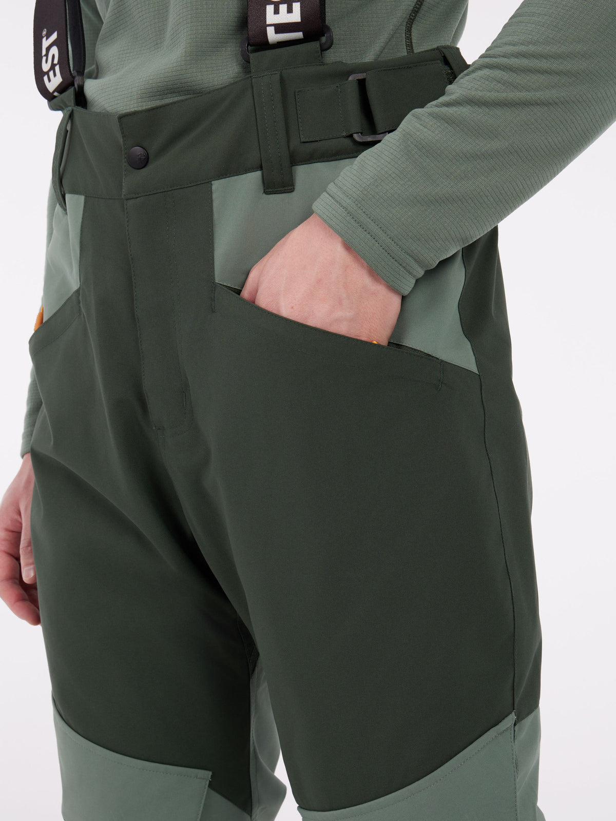 PROTEST PRTReider Ski & Snowboard trousers | Kale green