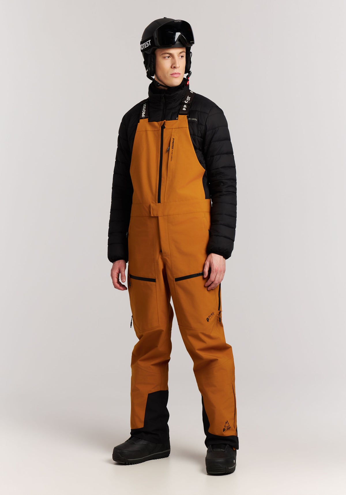 PROTEST PRTArmand Snowpants | Maple brown