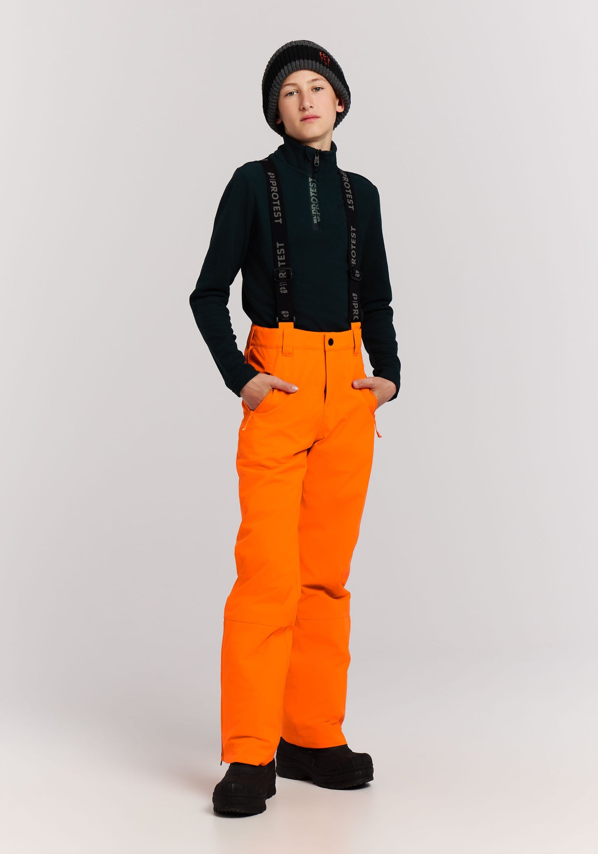 PROTEST Spikety JR Snowpants | Cayenne orange