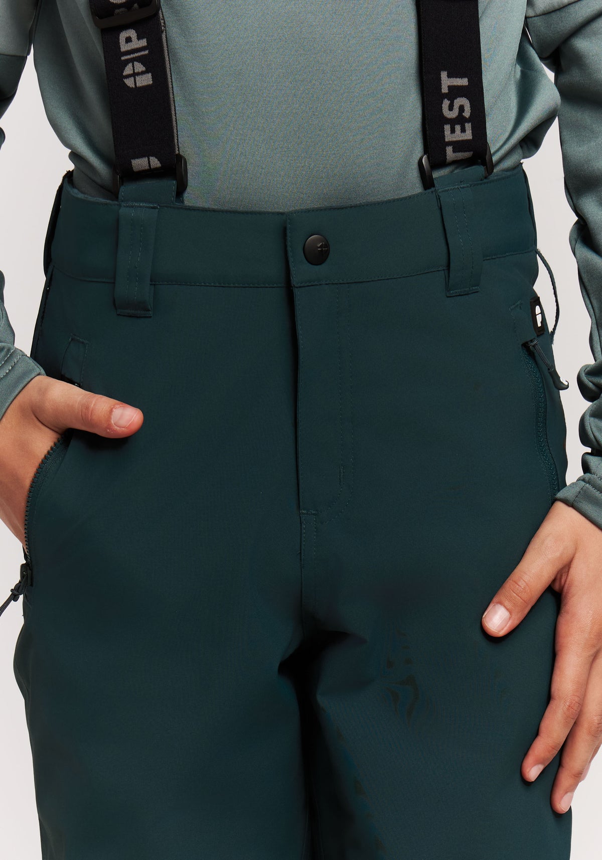 PROTEST Spikety JR Snowpants | Kombu green
