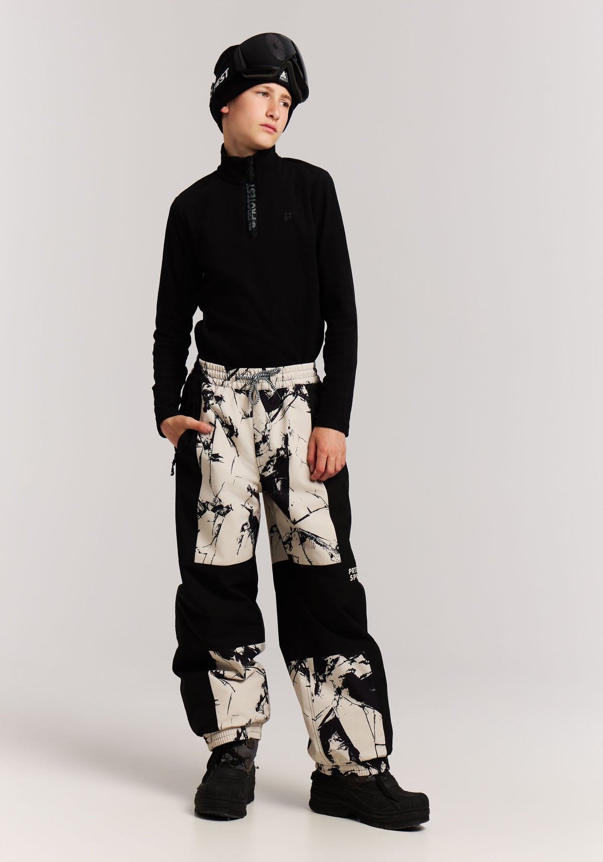 PROTEST PRTWitton JR Snowpants | Kitoffwhite
