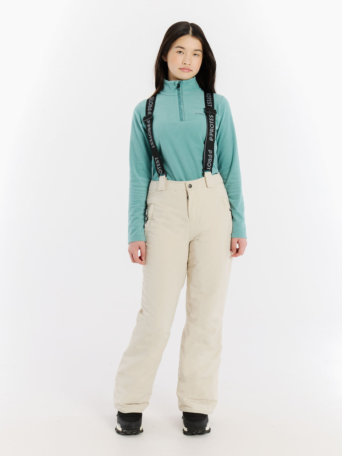 PROTEST PRTWhisper JR Snowpants | Kitoffwhite