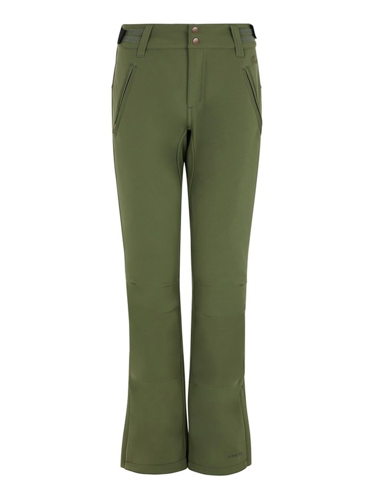 PROTEST LOLE softshell snowpants | Botanic Green
