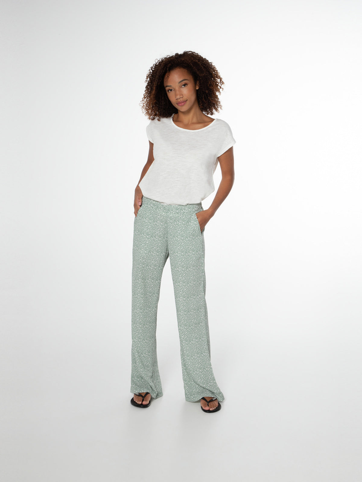 PROTEST PRTLIV pants | Glass Bottlegreen