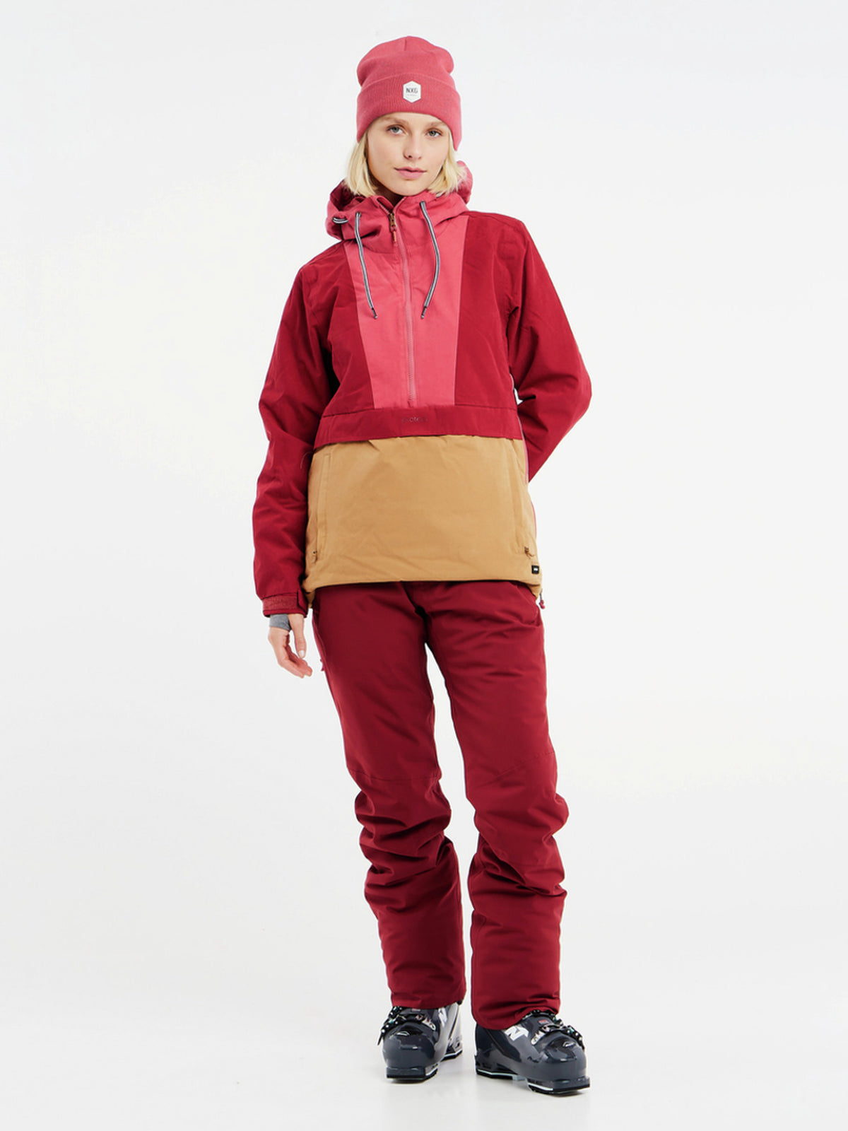 PROTEST CARMACKS snowpants | Red Winebordeaux