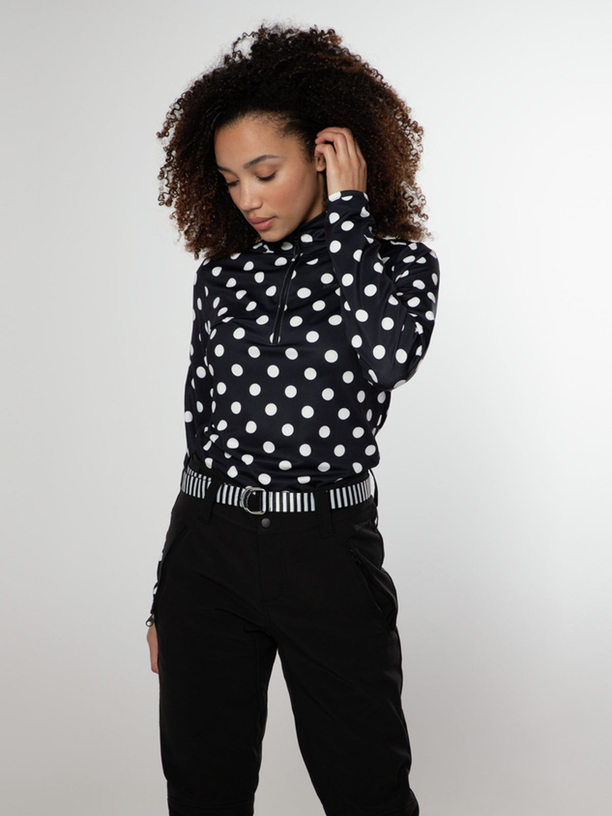PROTEST RAMI softshell snowpants | True Black