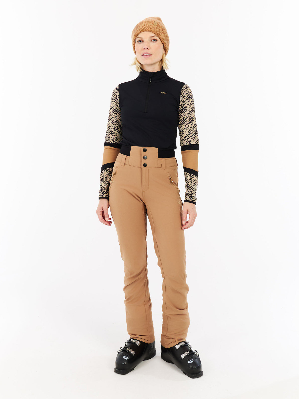 PROTEST PRTLULLABYOS Ski & Snowboard trousers | Teddy Brown