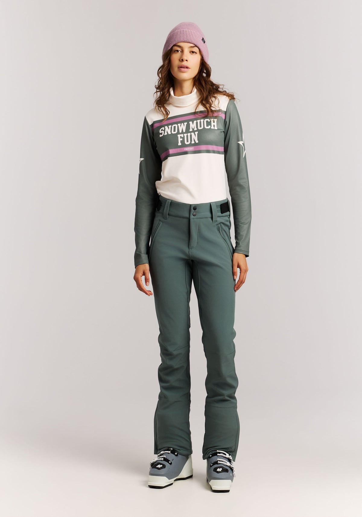 PROTEST PRTRELOLE Snowpants | Evergreen
