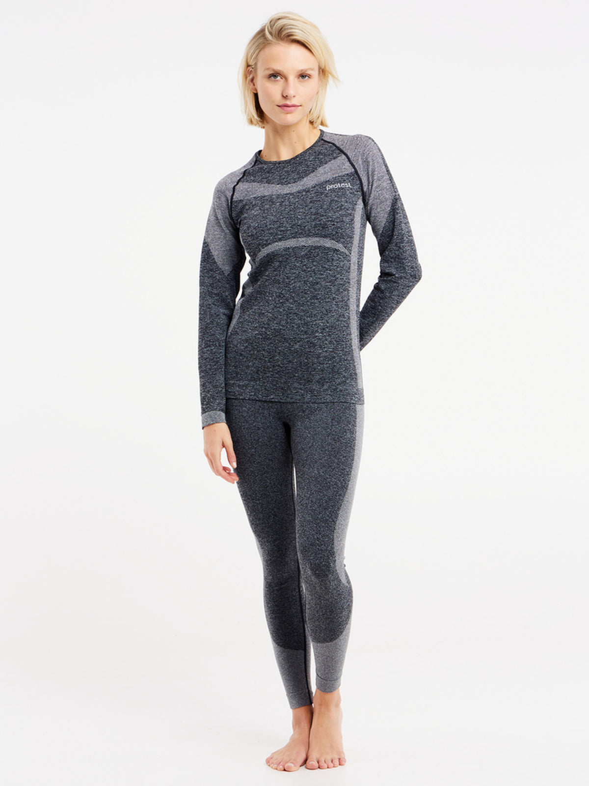 PROTEST PRTNORIS Thermo Pants | Dark Grey Melee