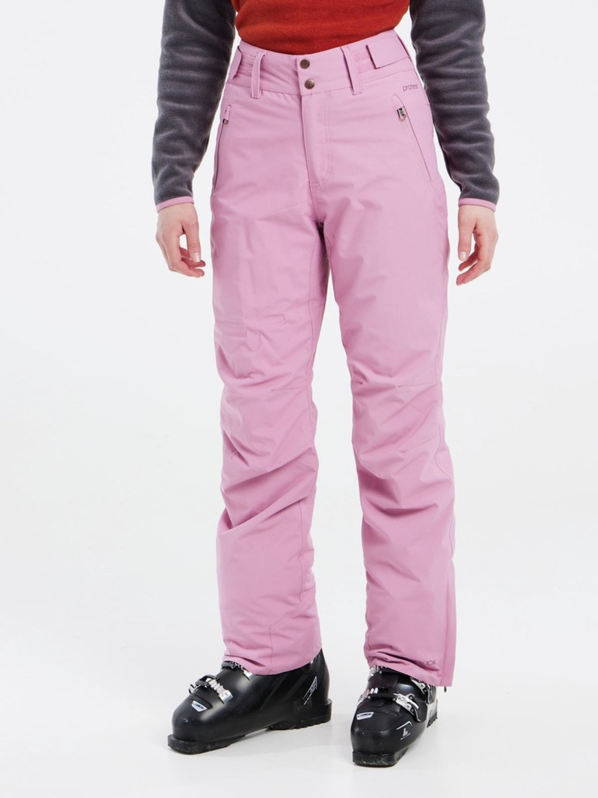 PROTEST CINNAMON snowpants | Cameo Pink