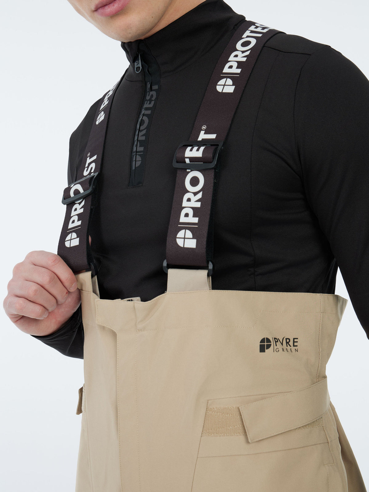 PROTEST PRTBASE Ski & Snowboard trousers | BambooBeige