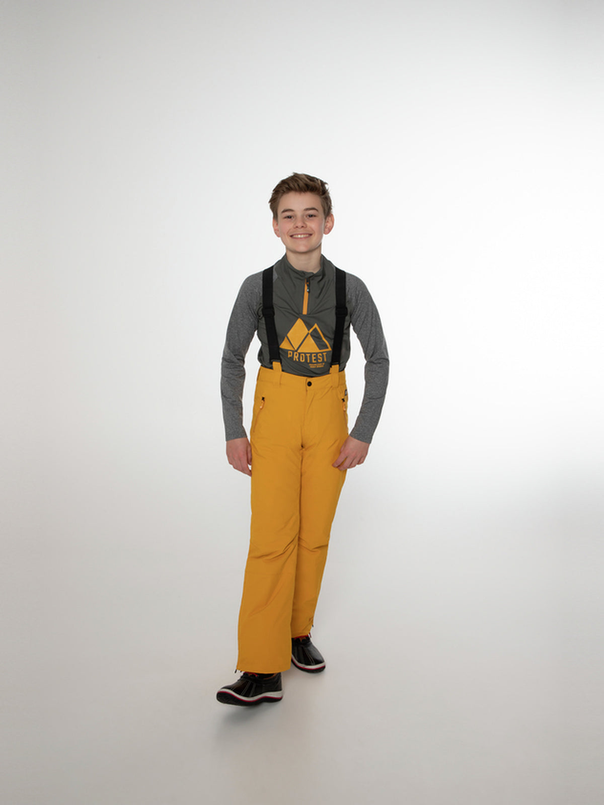 PROTEST SPIKET JR snowpants | Dark Yellow