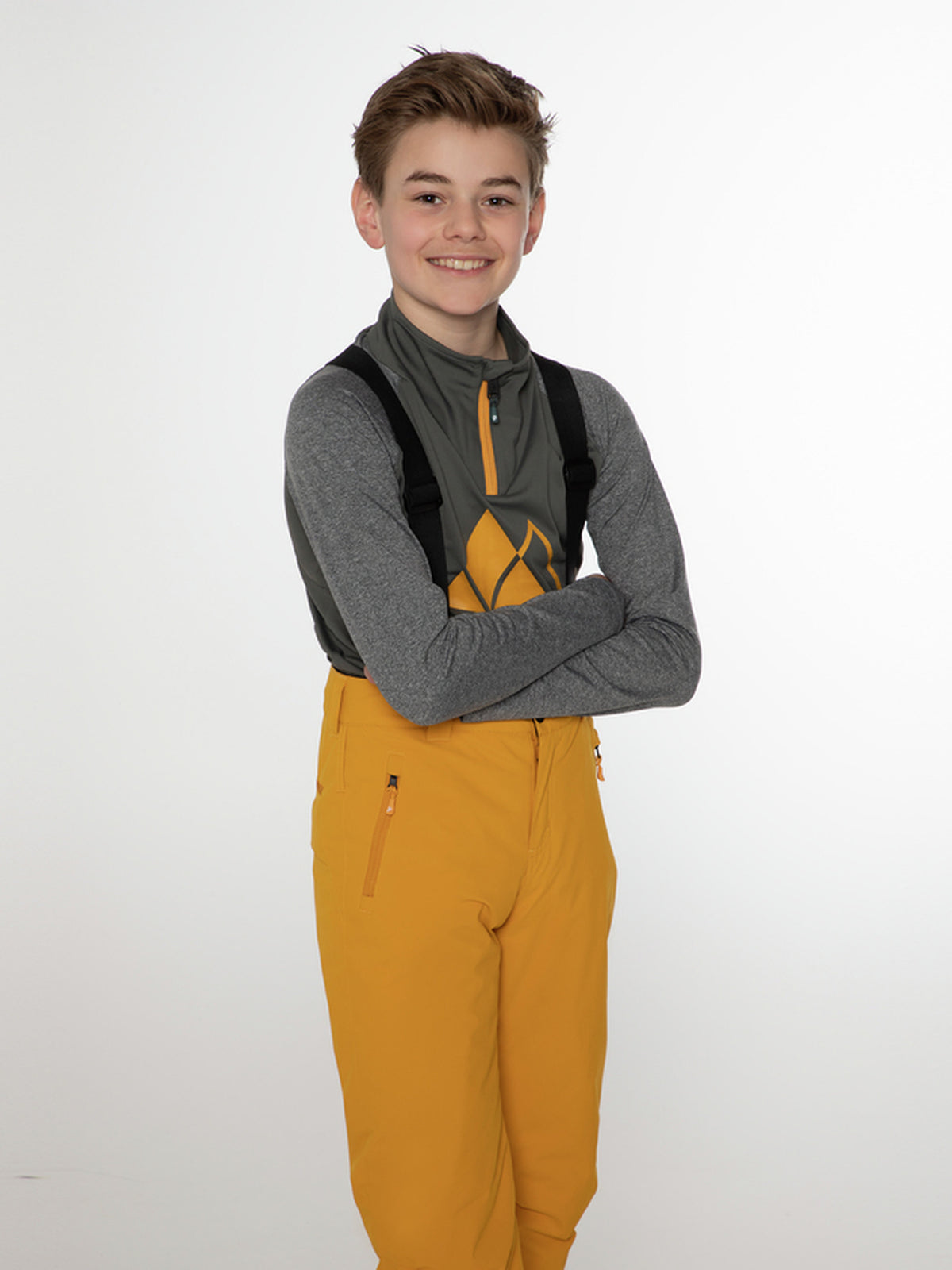 PROTEST SPIKET JR snowpants | Dark Yellow