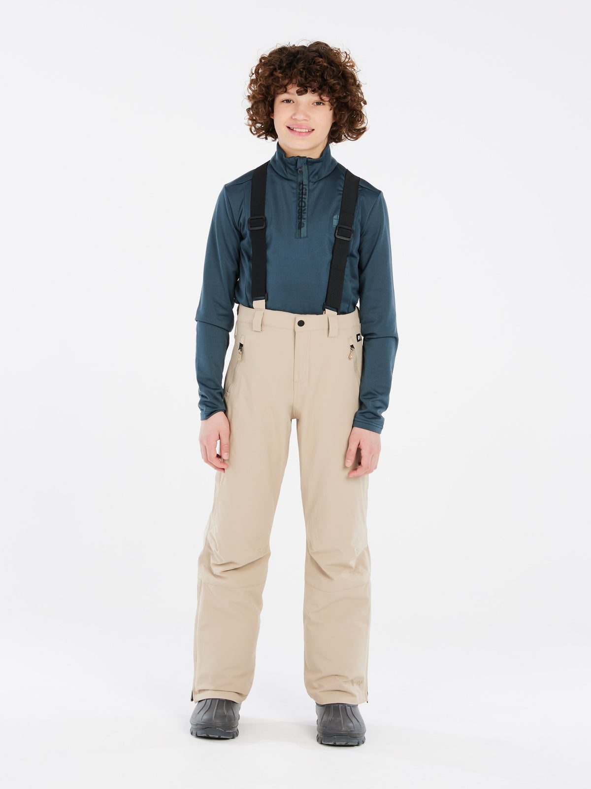 PROTEST SPIKET JR snowpants | BambooBeige