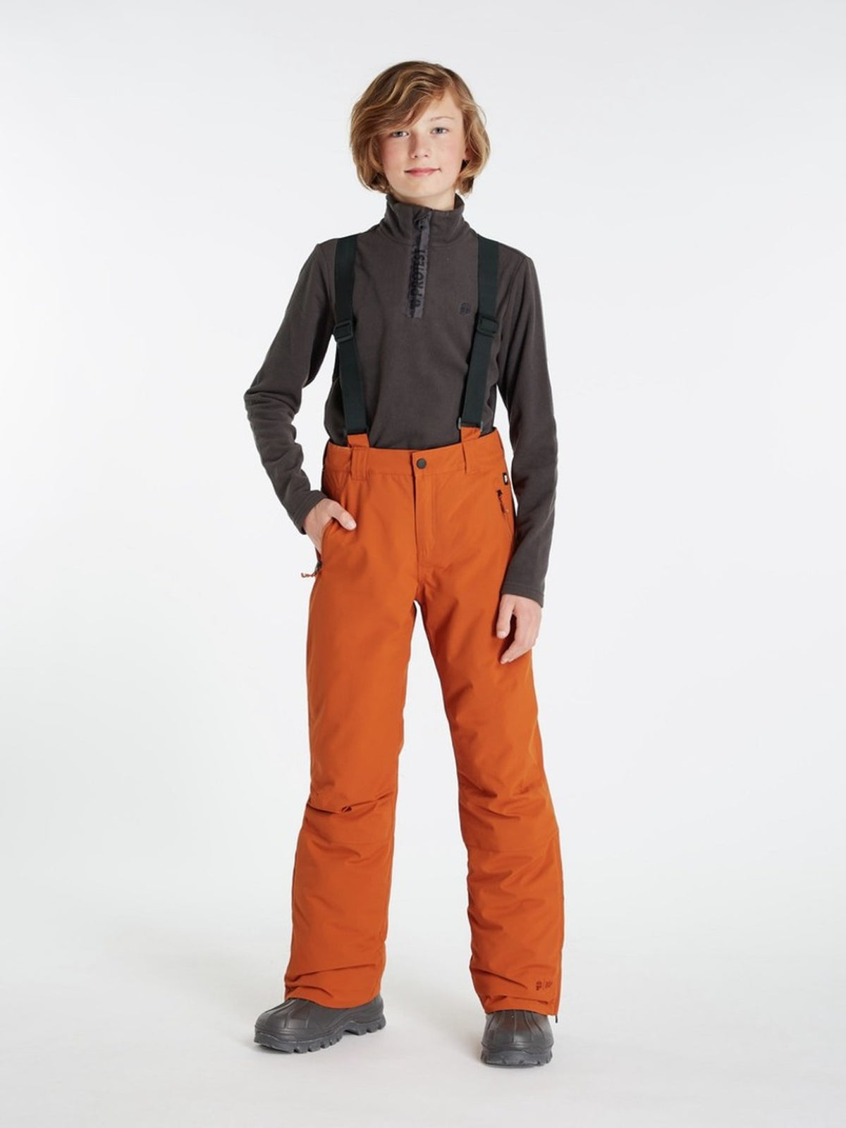 PROTEST SPIKET JR snowpants | Umberorange