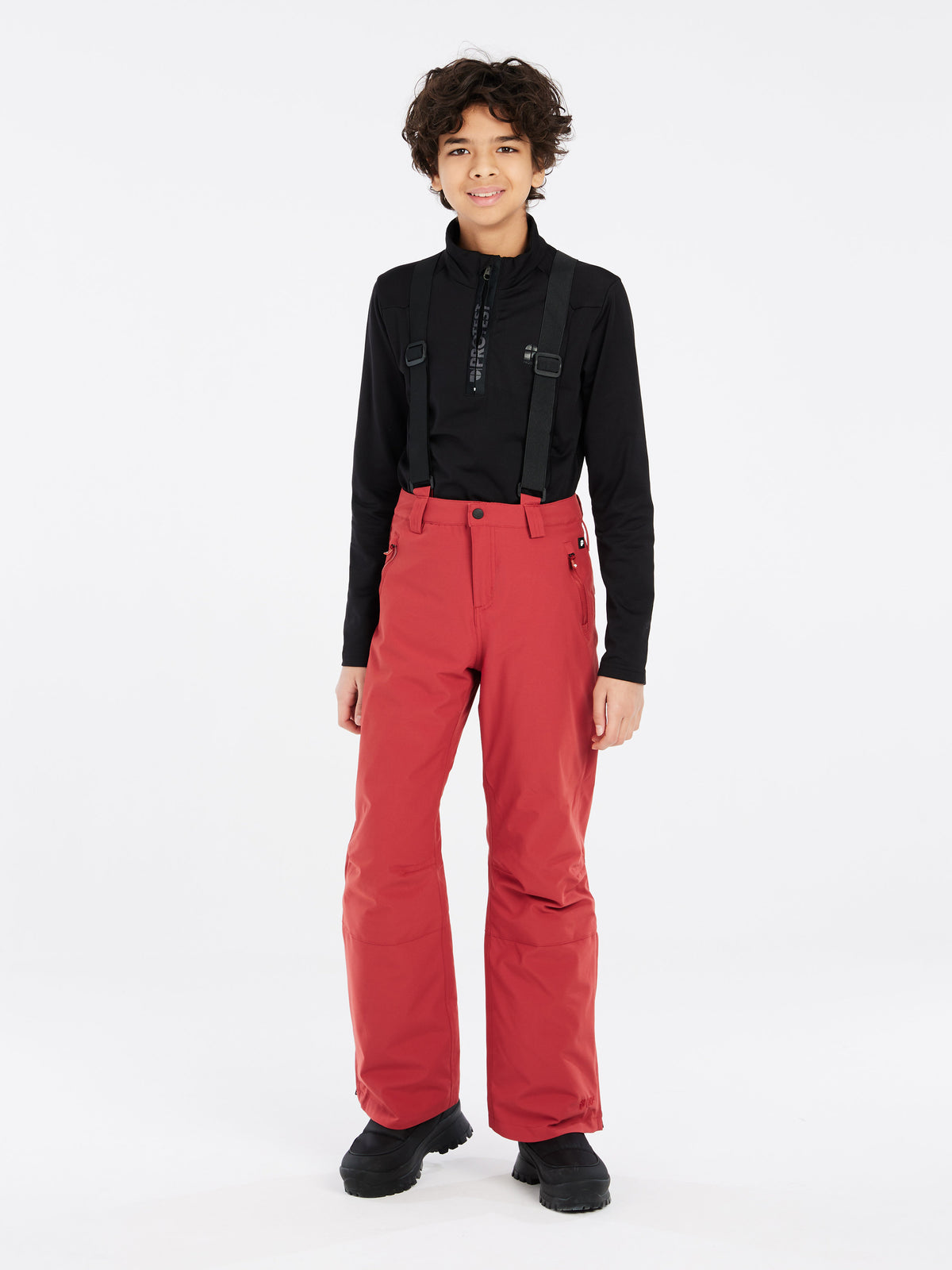 PROTEST SPIKET JR snowpants | Barn Red