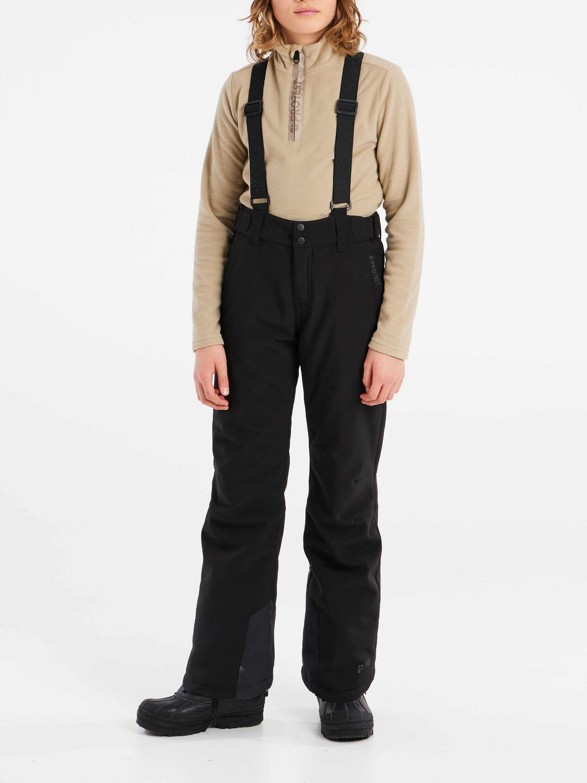 PROTEST PRTMOR JR softshell snowp | True Black