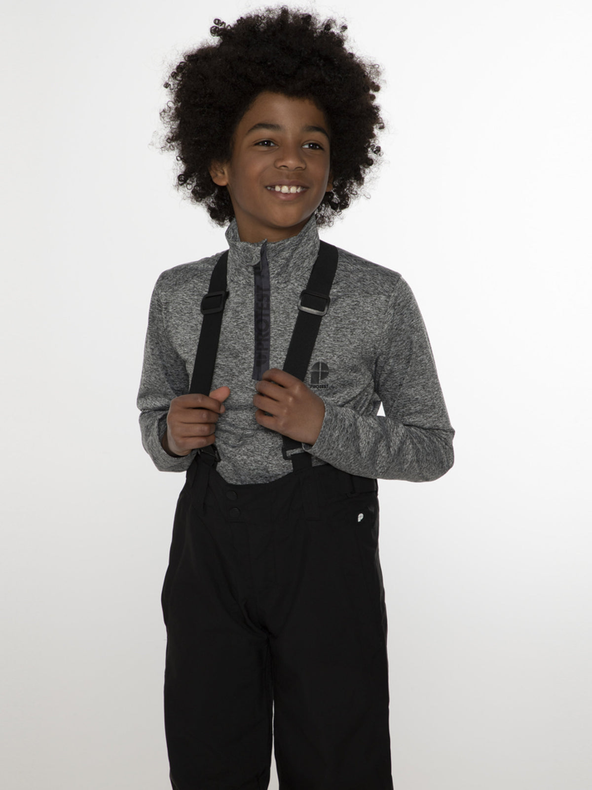 PROTEST BORK JR Snowpants | True Black
