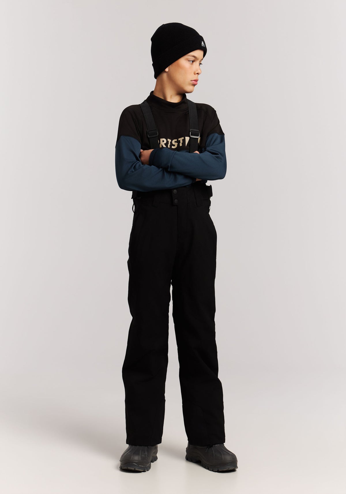 PROTEST BORK JR Snowpants | True Black