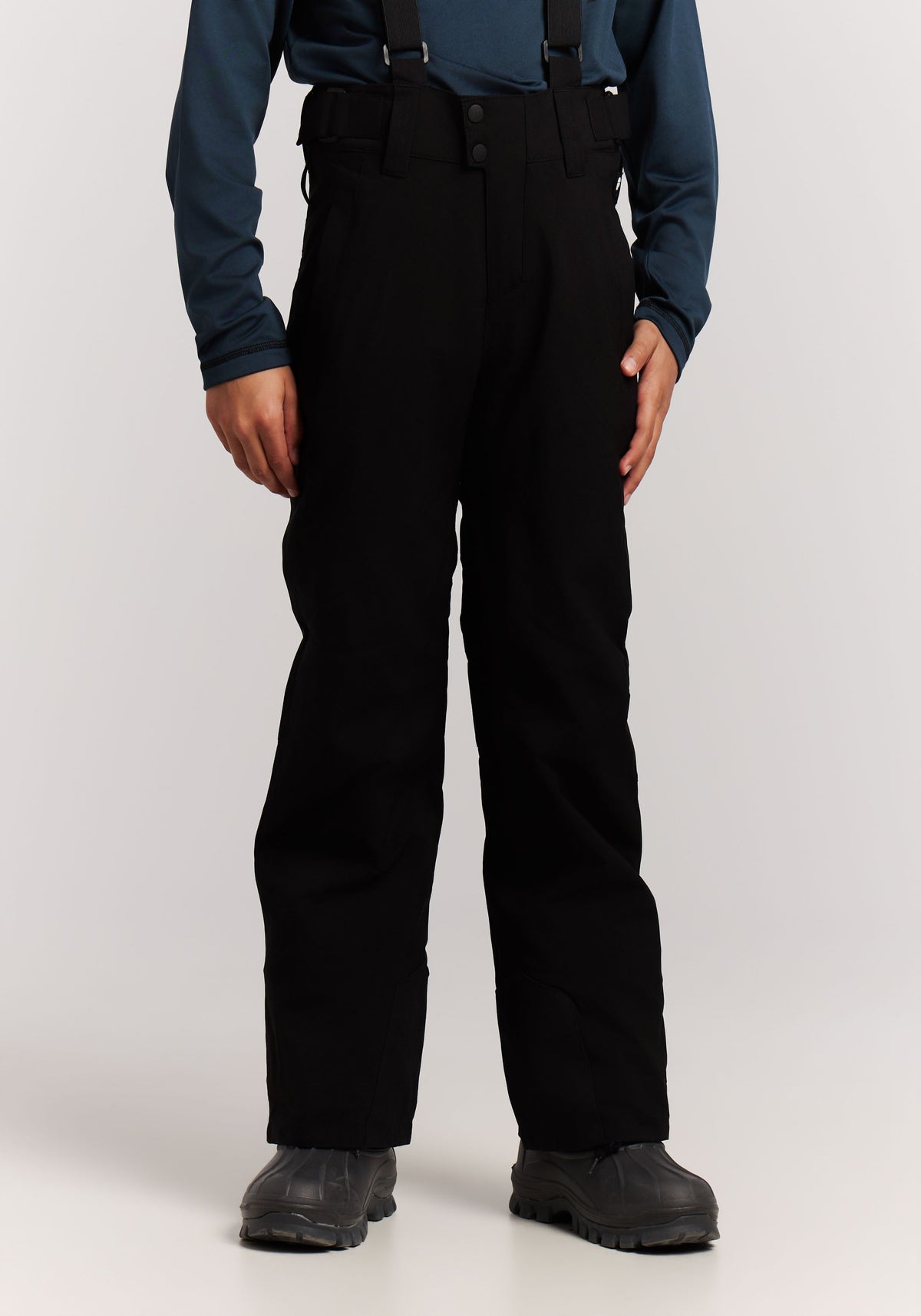 PROTEST BORK JR Snowpants | True Black