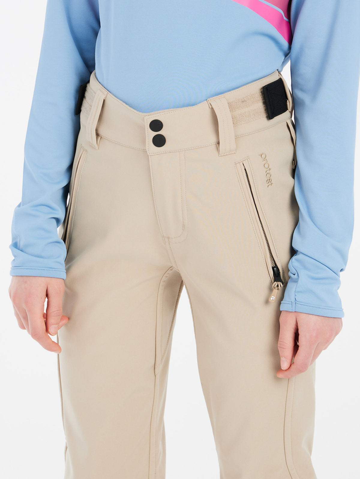 PROTEST RELOLE JR Snowpants | BambooBeige