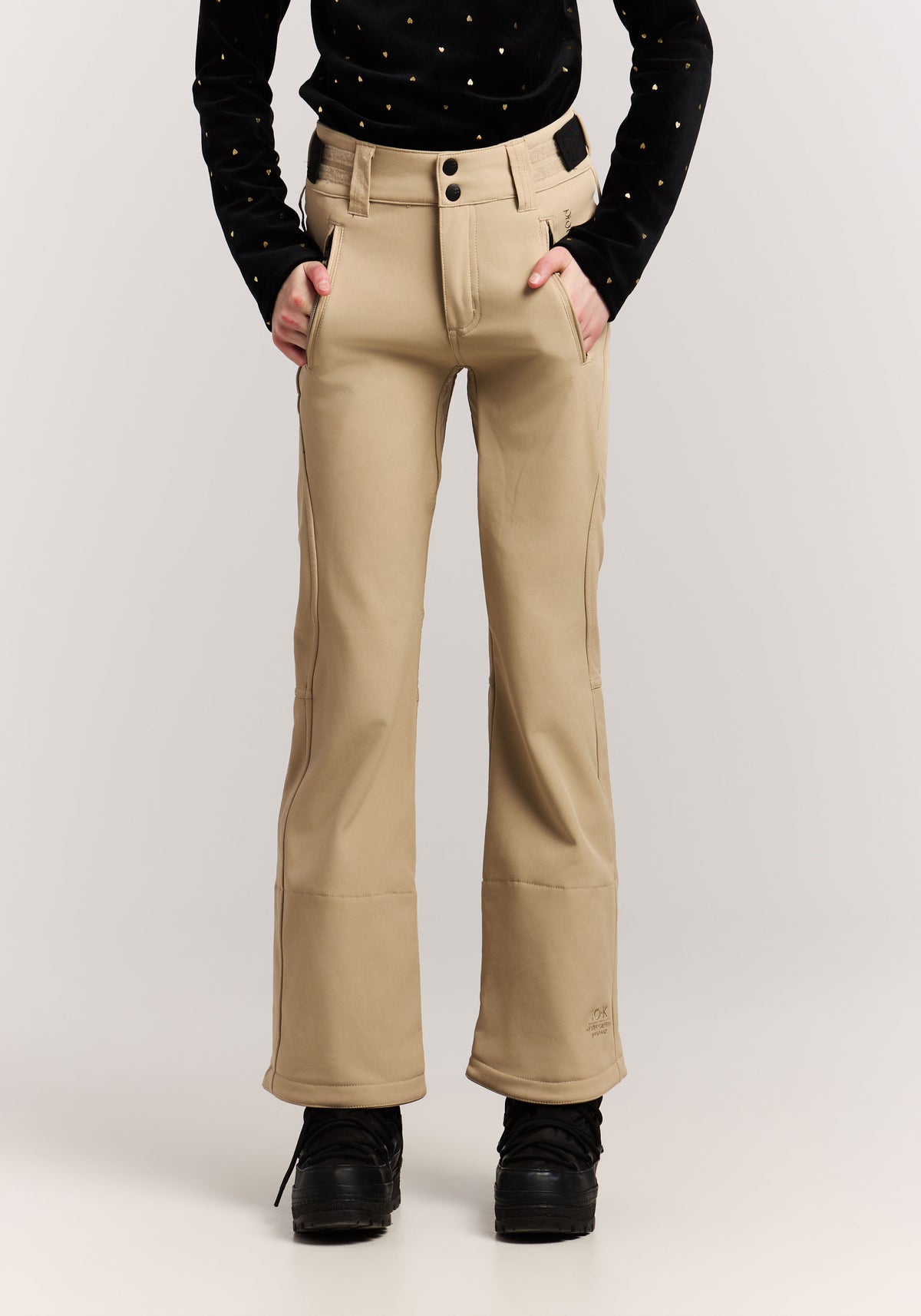 PROTEST RELOLE JR Snowpants | BambooBeige