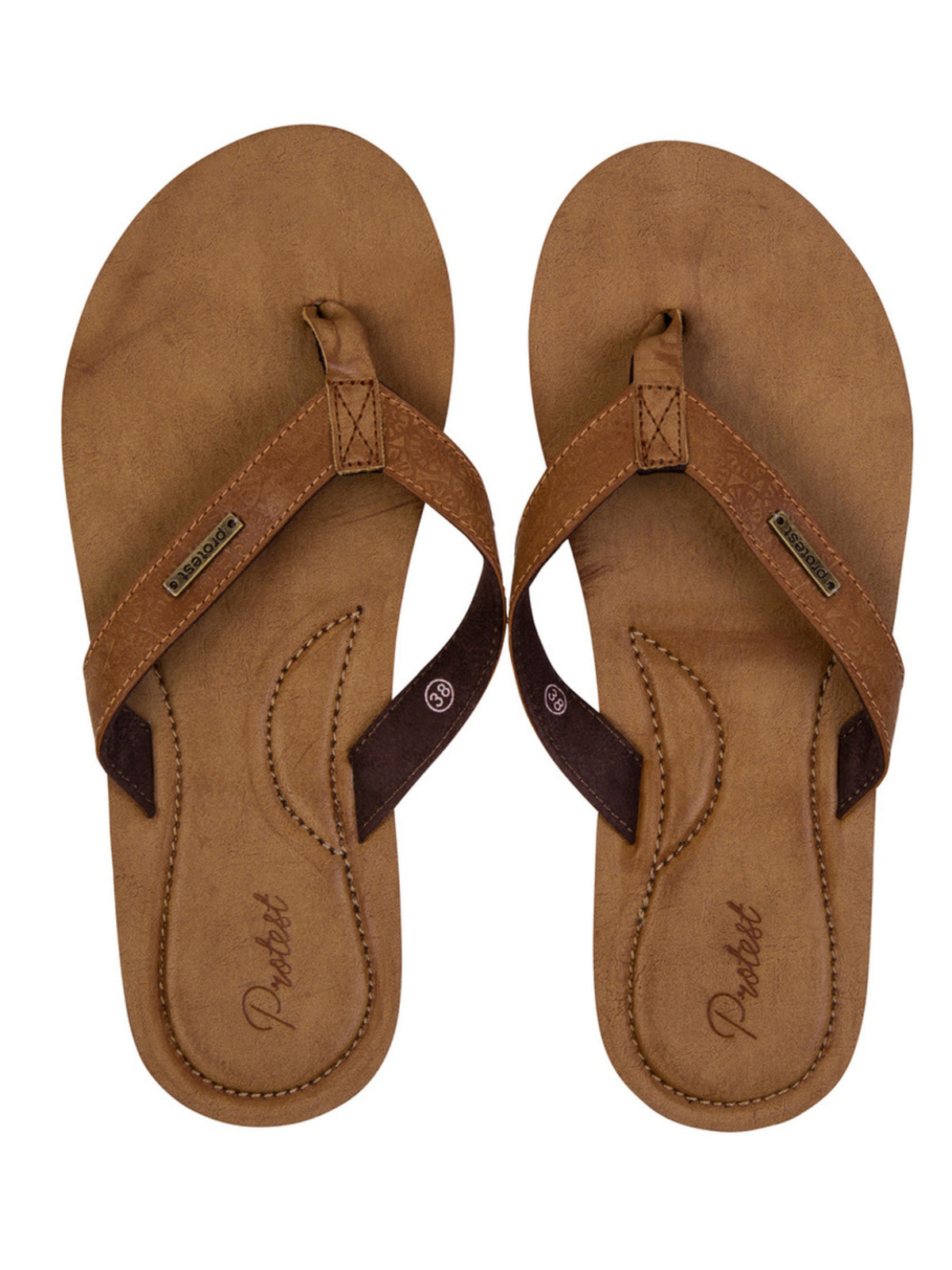 PROTEST COWSBY Flip flops | Coconut