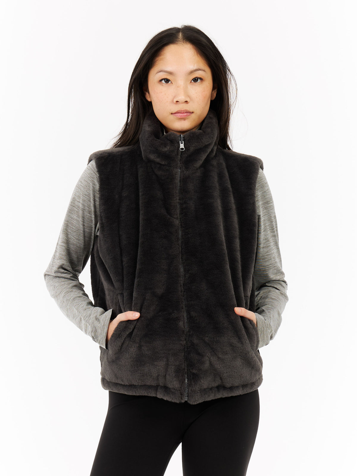 PROTEST PRTPonzo Outdoor Bodywarmer | Anthra Grey