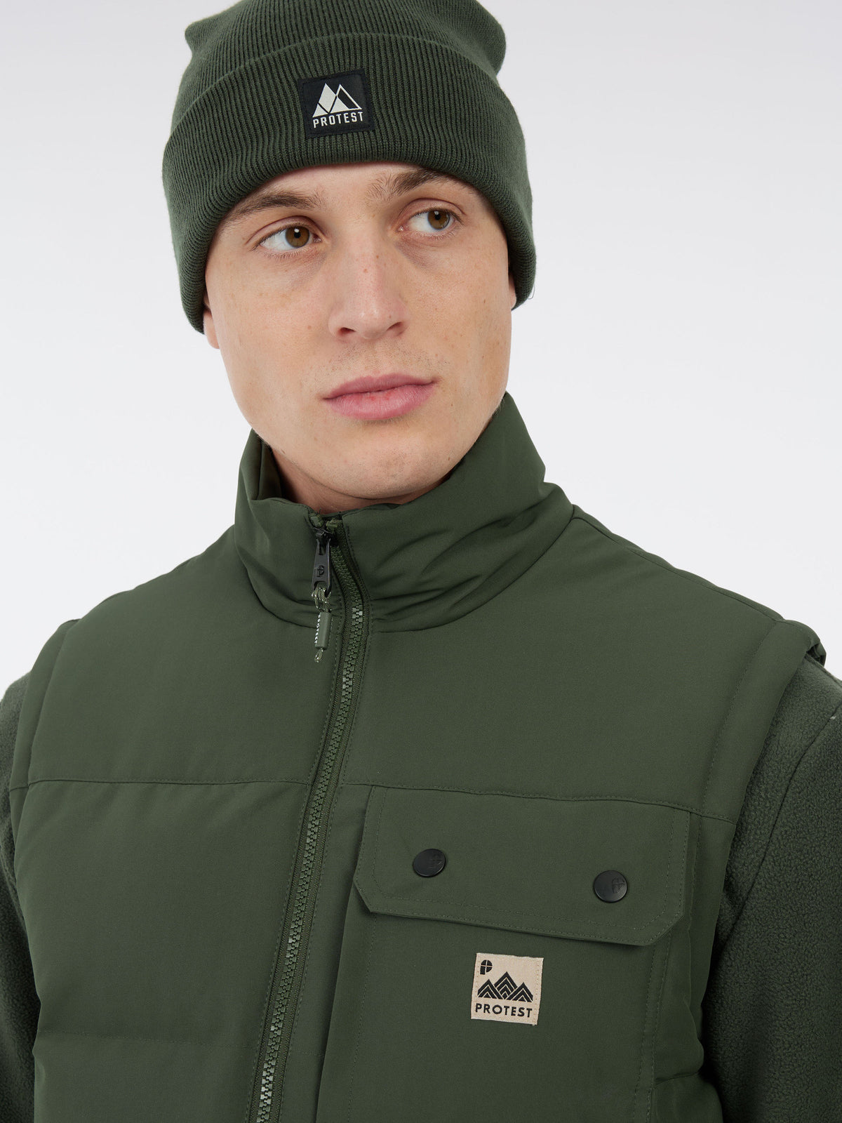 PROTEST PRTPilot Outdoor jackets | Kale green