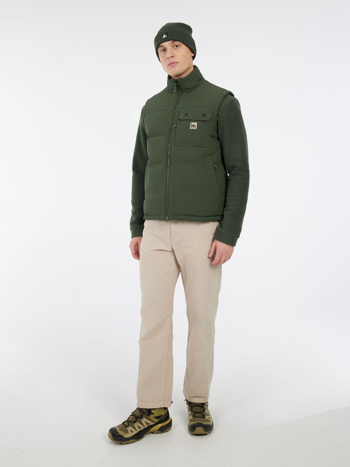 PROTEST PRTPilot Outdoor jackets | Kale green