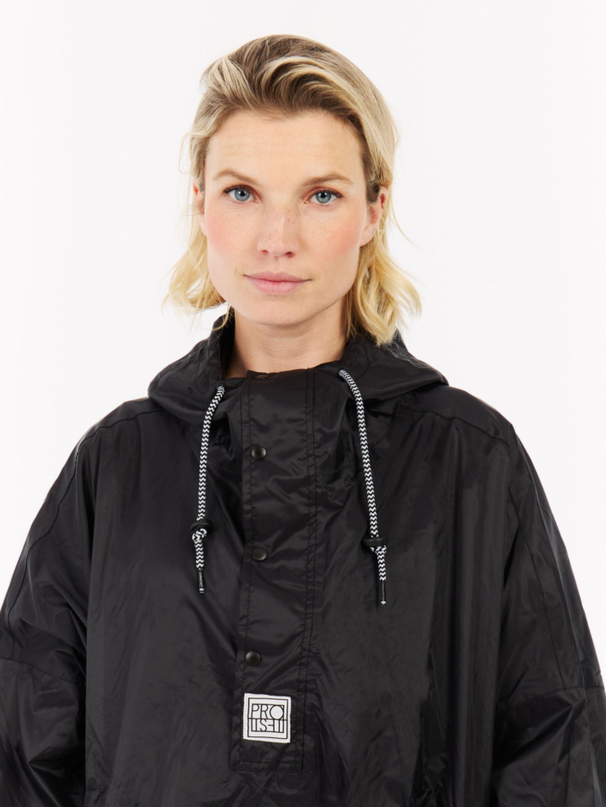 PROTEST PRTLaugh Rain Poncho | True Black